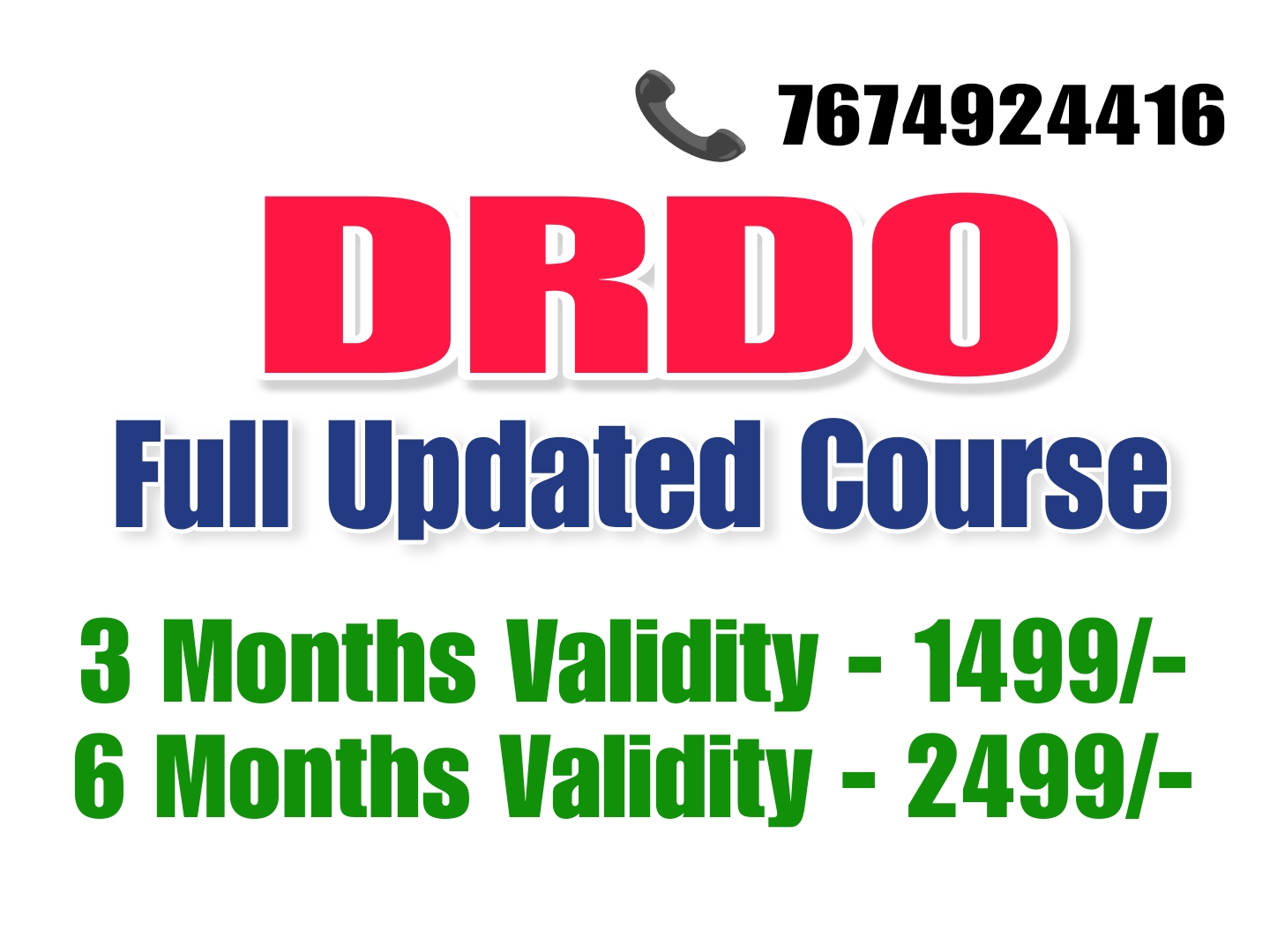 DRDO Full Course (Use For All Posts)