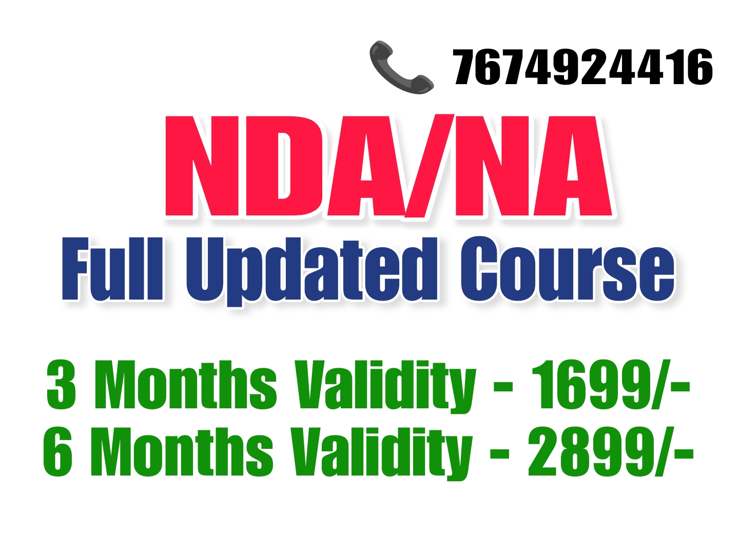 NDA/NA Full Course