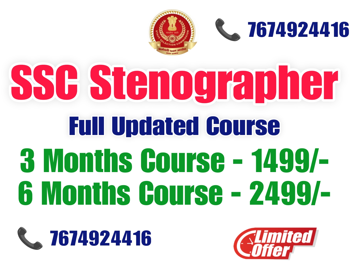 SSC Stenographer Full Course