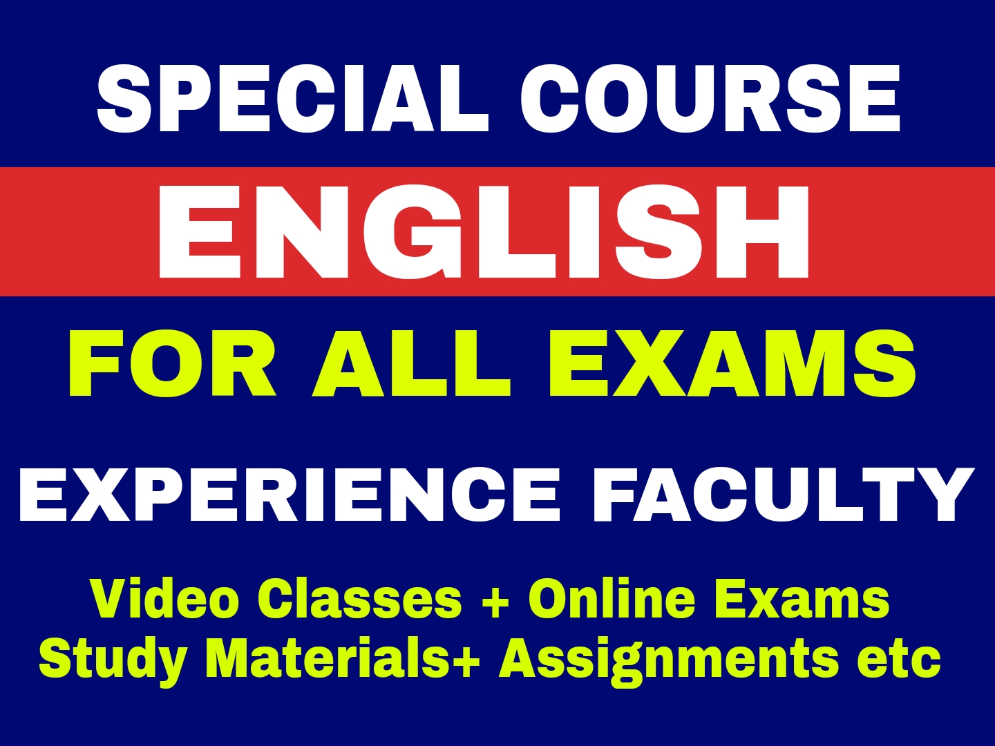 English (Telugu + English Medium)