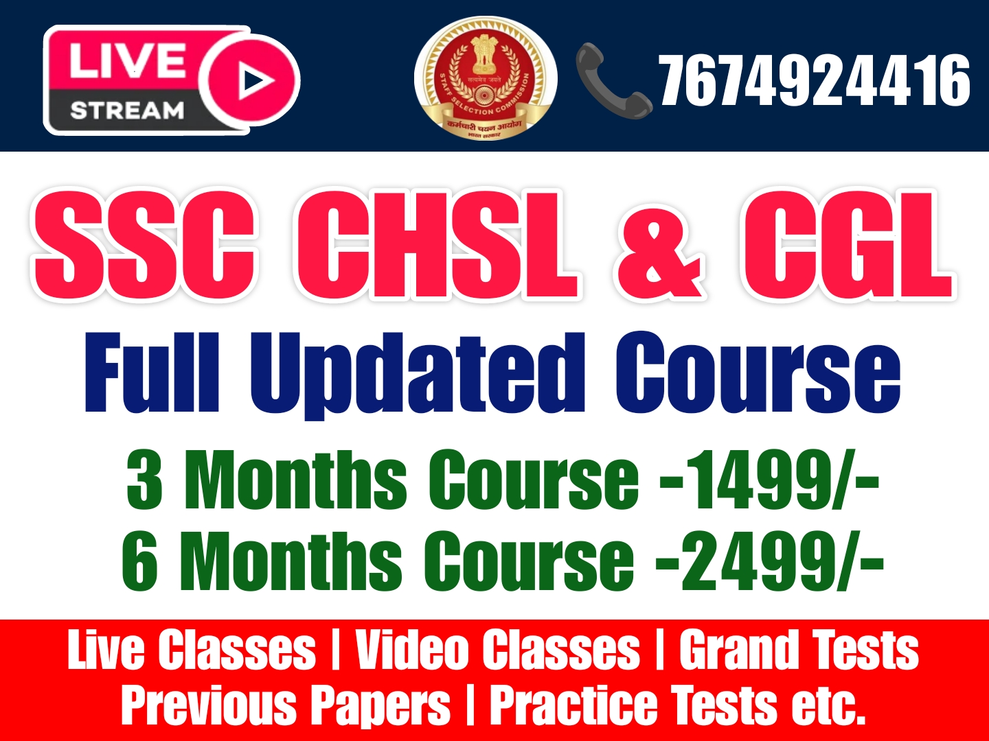 CGL/CHSL Full Course