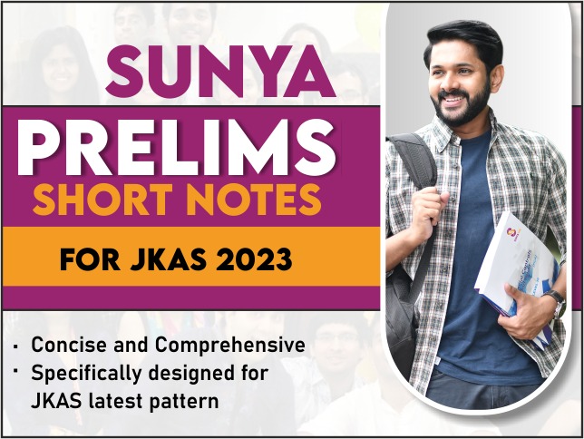 Sunya short Prelims Notes JKAS 2023
