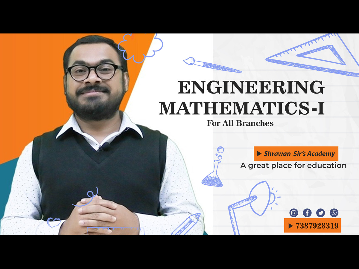 SPPU-ENGINEERING MATHEMATICS -1  (As Per 2024 Pattern)