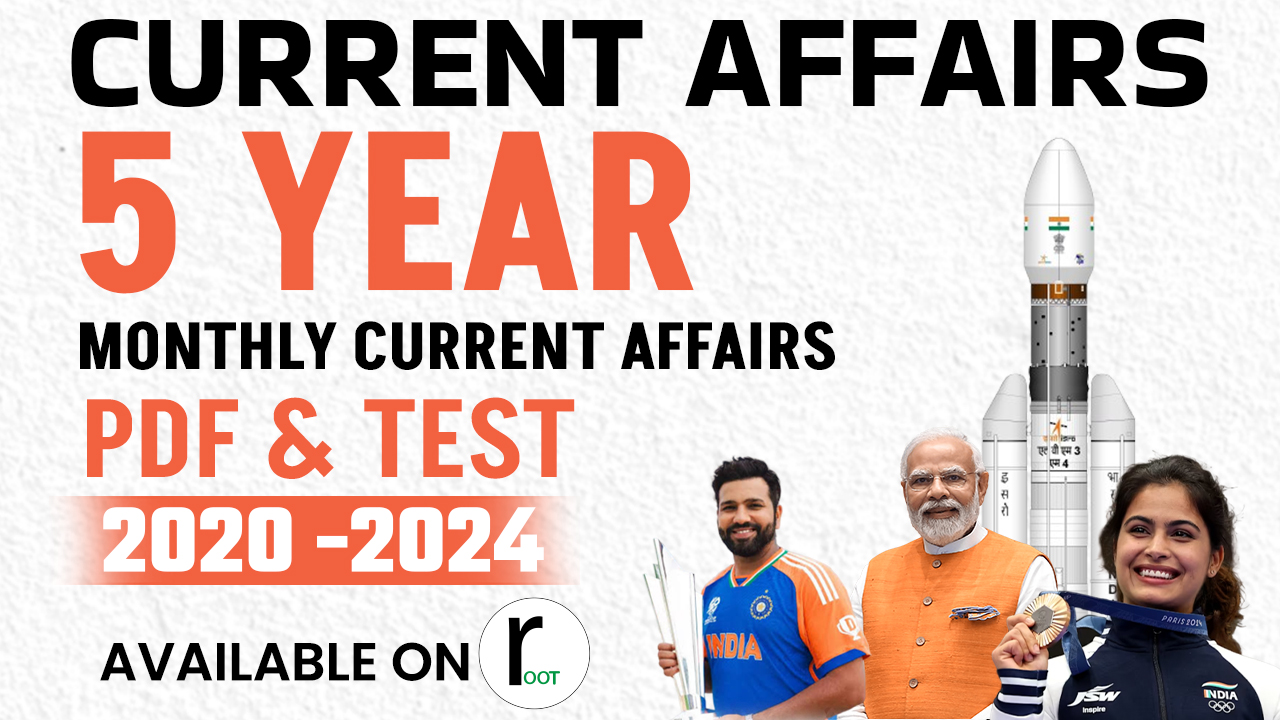 Five year current affairs 2020-2024 