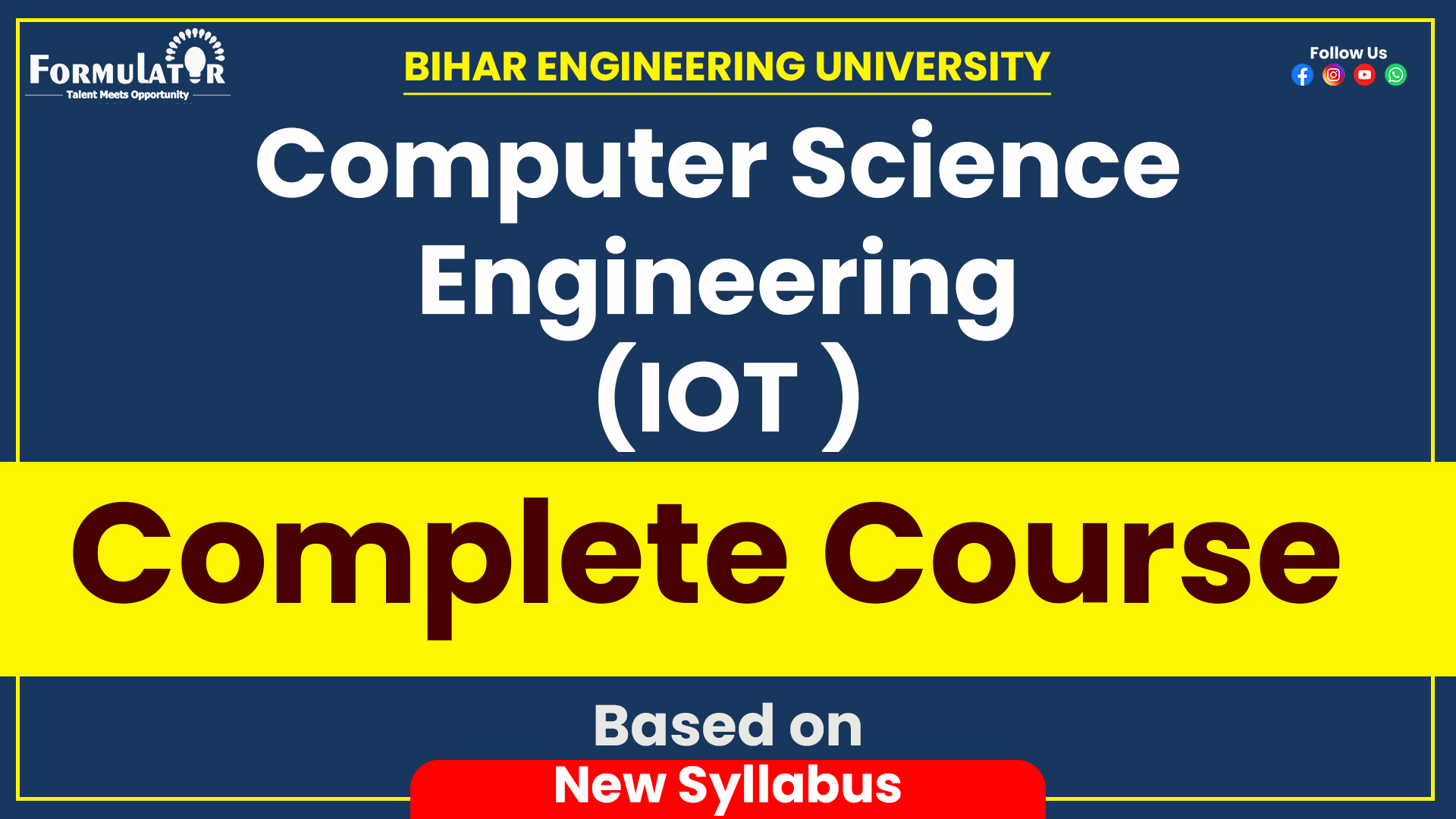 2nd Sem Computer Science & Engineering (IoT) Complete Course 2024