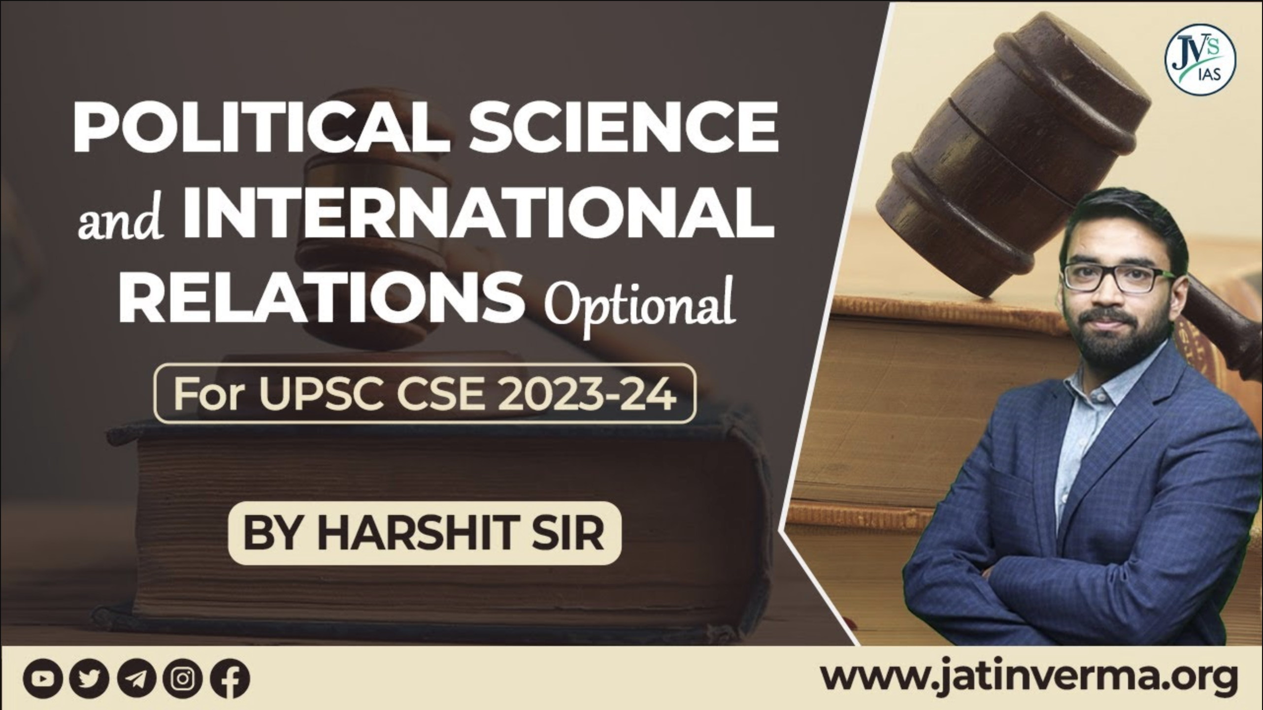 Introduction - PSIR Optional | Political Science Optional by Harshit Sir.