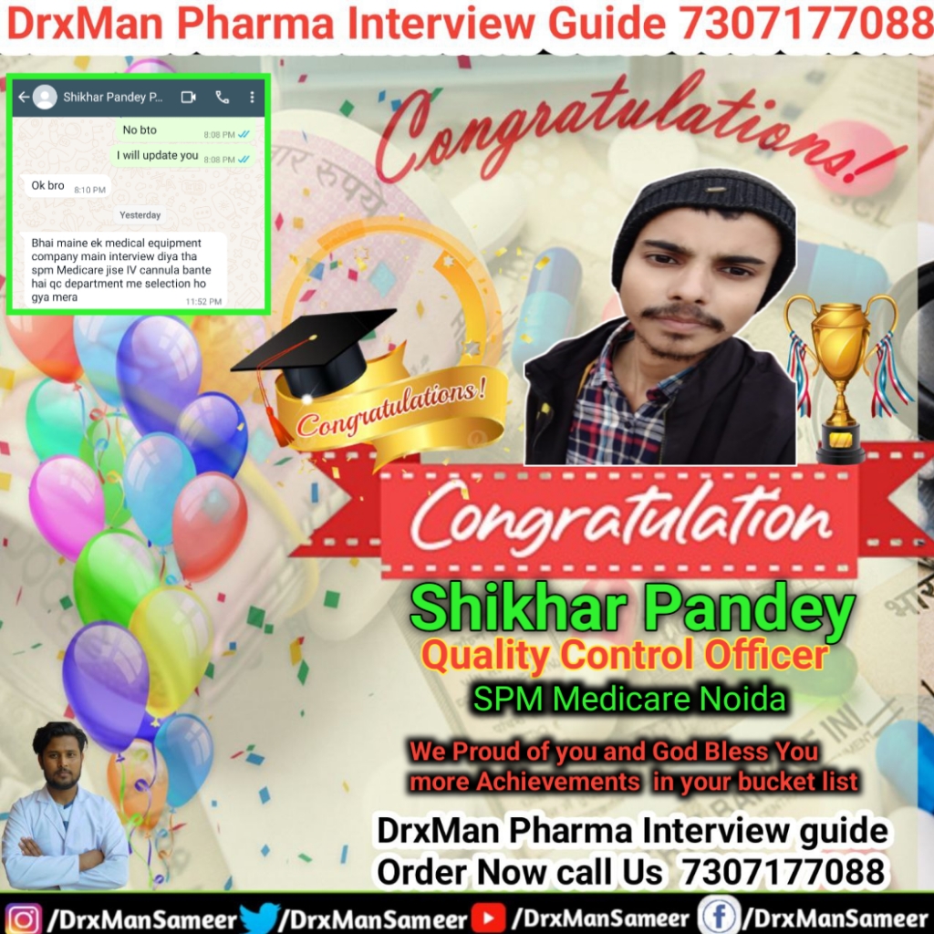 Congratulations Sikhar Pandey and Drxman team are happy and glad for Your first jobs 
